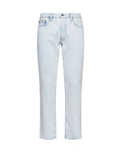 Off-White Diag Print Slim-Fit Jeans