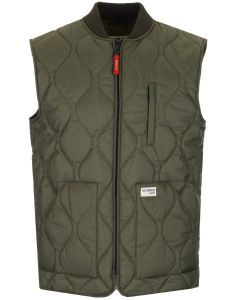 Fay Zip-Up Sleeveless Quilted Gilet