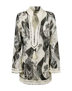 Tory Tunic Printed Blouse