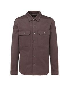 Rick Owens Long-Sleeved Buttoned Shirt Jacket