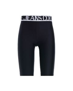 Versace Jeans Couture Cycling Shorts With Logo Elastic Waist