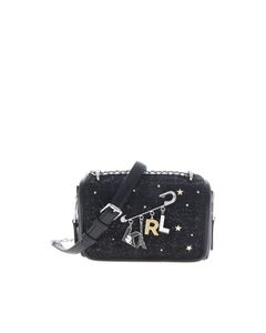 K/Studio small bag in black with brooch