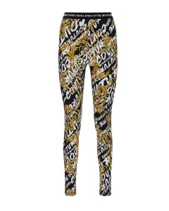 Versace Jeans Couture Logo Waistband Leggings