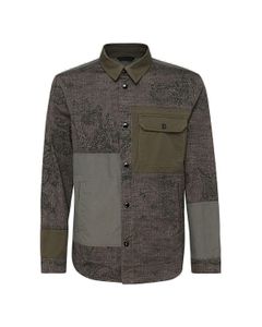 Woolrich Paisley Printed Button-Down Shirt
