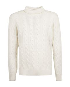 Cashmere Turtleneck Knit Sweater