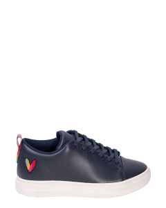 Paul Smith Heart Patch Lace-Up Sneakers