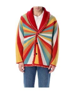 Psychedelic Lips Icon Cardigan