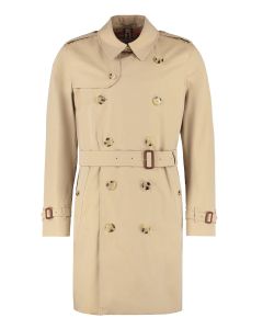 Burberry Double-Breasted Belted Waist Trench Coat