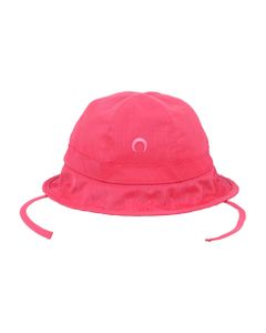 Embroidered Moire Bell Hat