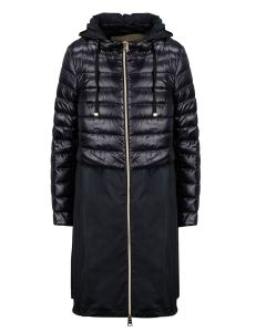 Herno Contrast Panel Padded Coat