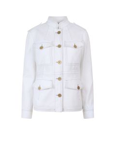 Fay Button-Up Long Sleeved Safari Jacket