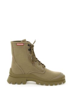 Dsquared2 Chunky Lace-Up Combat Boots