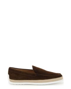 Tod's Almond Toe Slip On Loafers