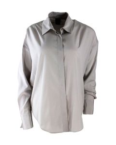 Silk shirt in gray