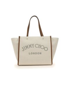 Jimmy Choo Logo Detailed Tote Bag
