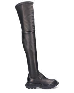 Alexander McQueen Thigh-High Boots