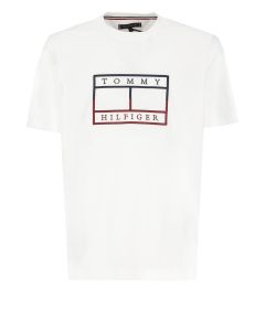 Tommy Hilfiger Linear Flag Embroidered T-Shirt