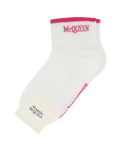 Alexander McQueen Logo Intarsia Socks