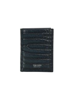 Tom Ford Embossed Bi-Fold Wallet