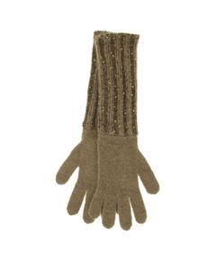 Max Mara Sequin Embellished Gloves