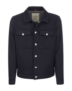Shirt-style Jacket In Wool