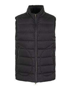 Quilted nylon padded gilet
