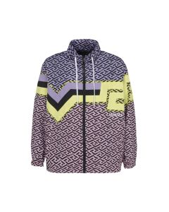 Versace Greca Monogram Zipped Jacket