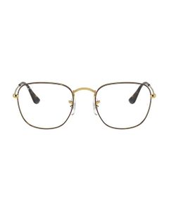 Rx3857v Black / Havana On Legend Gold Glasses