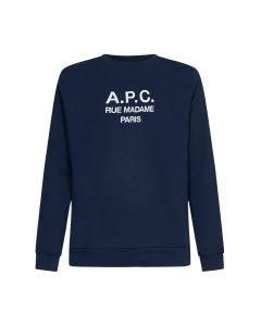 A.P.C. Logo Printed Crewneck Sweatshirt