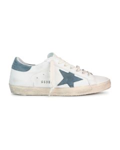 Super-star Nappa Upper Waxed Suede Star And Heel Metal Lettering