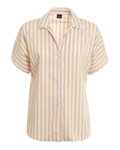 Striped short sleeved shirt