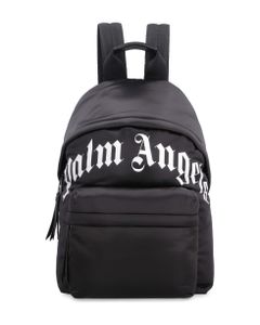 Technical Fabric Backpack With Logo