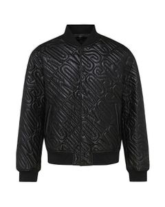 Moschino Zip-Up Long-Sleeved Quilted Jacket