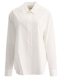 Khaite Argo Buttoned Long Sleeved Shirt