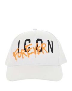 Dsquared2 Icon Forever Logo Embroidered Baseball Cap
