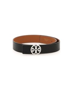 Reversible Belt With Logo Buckle