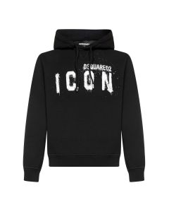 Dsquared2 Icon Logo Printed Hoodie