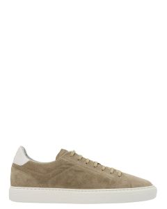 Brunello Cucinelli Logo Patch Low-Top Sneakers