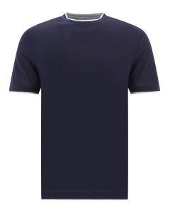 Brunello Cucinelli Double Layer T-Shirt