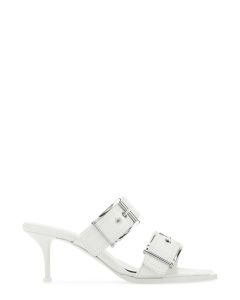 Alexander McQueen Buckle-Detailed Heeled Sandals