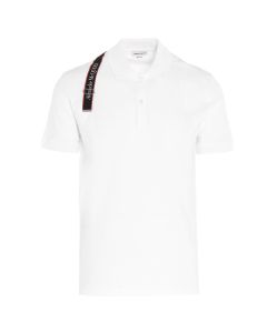 Alexander McQueen Logo Band Polo Shirt
