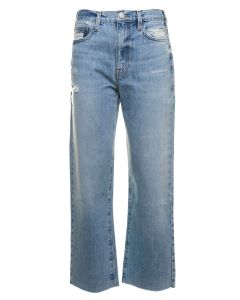 Frame Le Jane Cropped Straight Leg Jeans