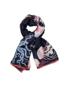 Underwater Graphic Printed Scarf