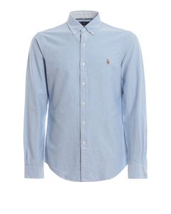 Oxford cotton light blue b/d shirt