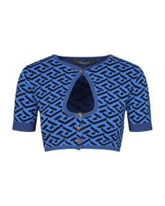 Knit Sweater Serie Jacquard La Greca
