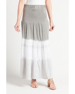 Heavenly Tiered Maxi Skirt