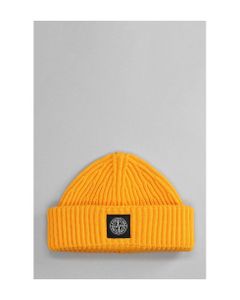 Hats In Orange Wool
