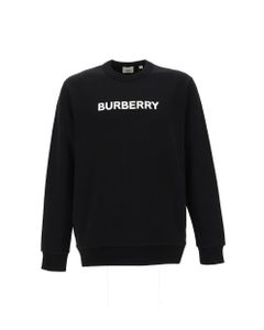 Burberry Logo Print Crewneck Sweatshirt
