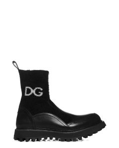 Dolce & Gabbana DG Logo Ankle Boots