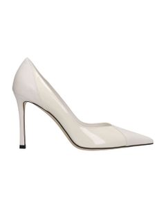 Cass 95 Pumps In White Leather